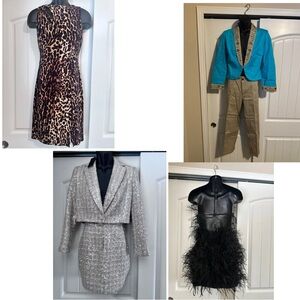 Leopard Print Sleeveless Dress